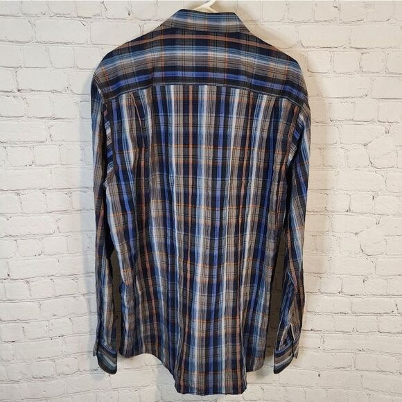 Men's Luchiano Visconti longsleeve button-down shirt, size XL - Picture 5 of 5